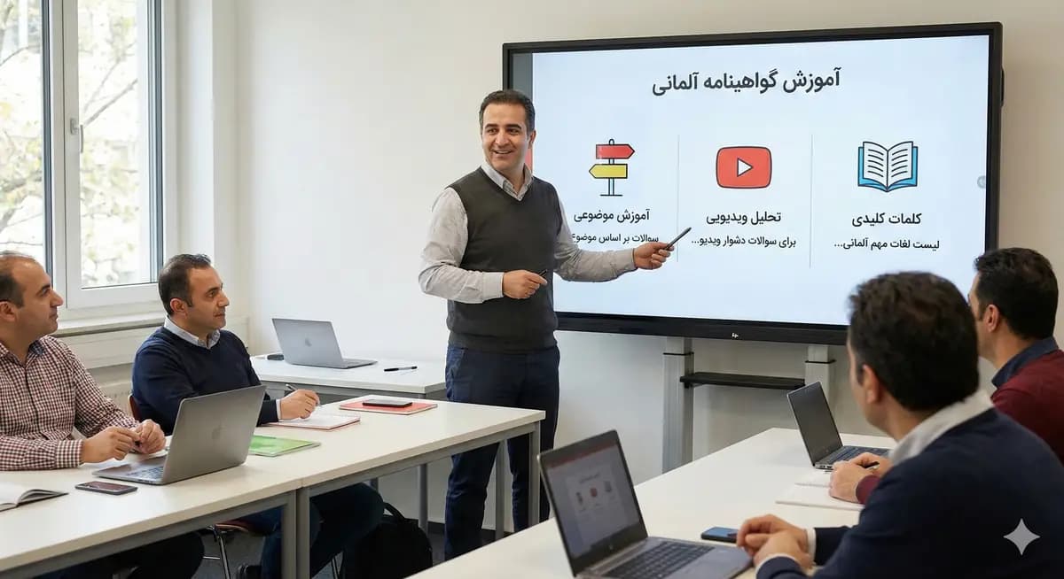 مواد آموزشی گواهینامه